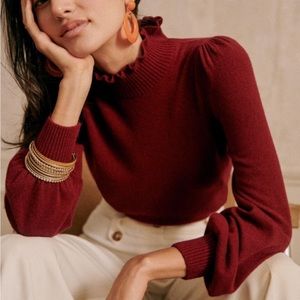 Sezane Brianna cashmere sweater